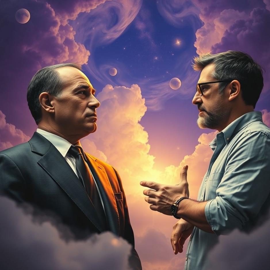 Dream : Two men arguing in a dream