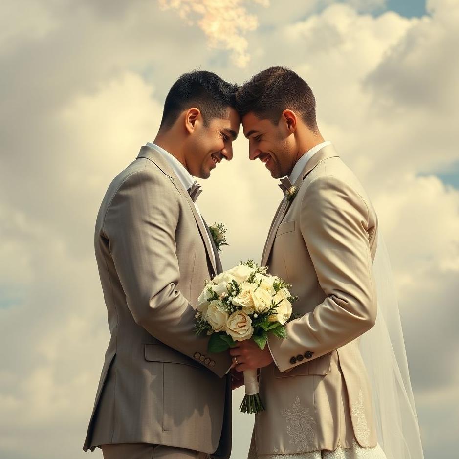 Dream : Two men marrying each other in a dream