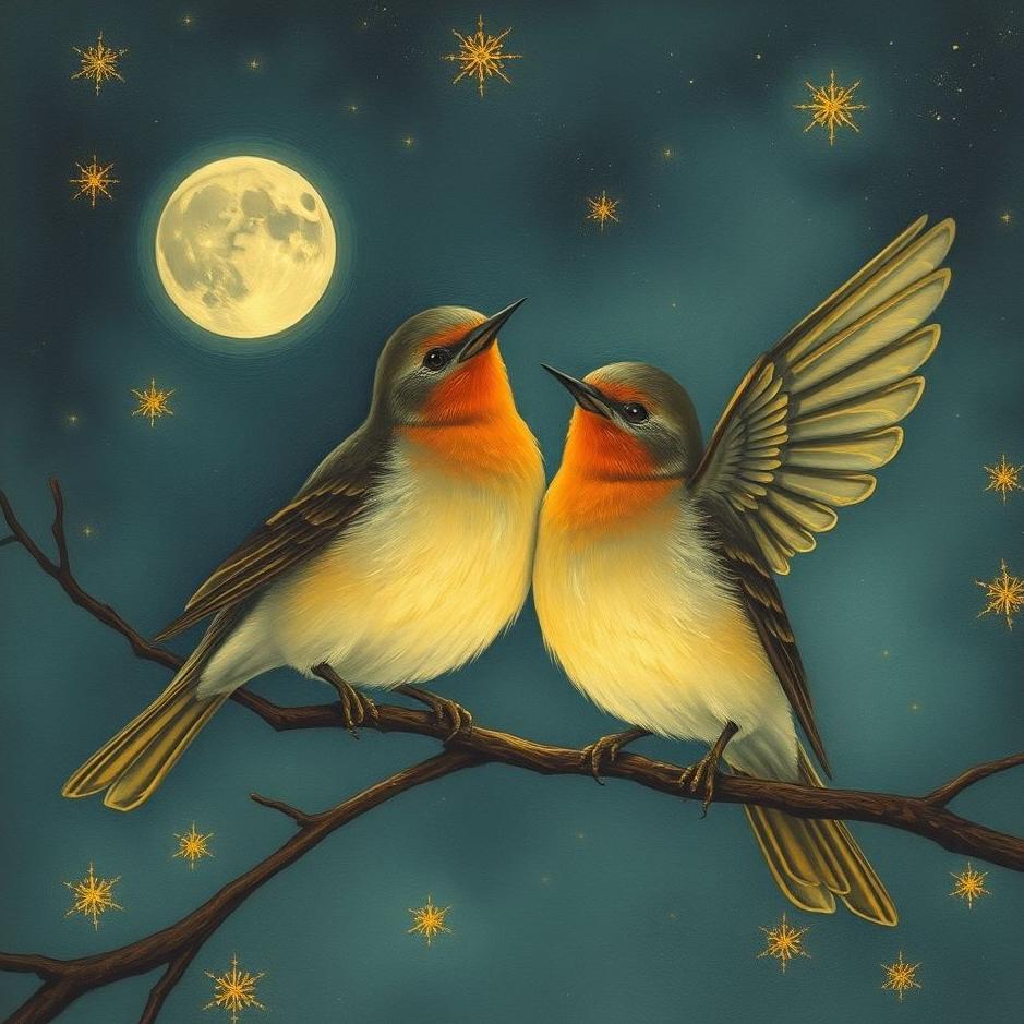 Dream : Two nightingales in a dream