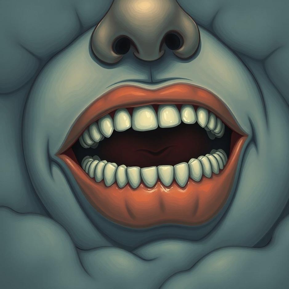 Dream : Two of my teeth fall out in a dream