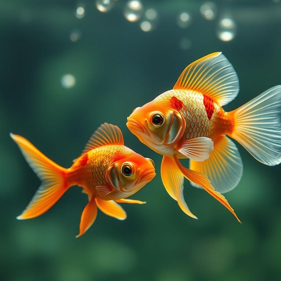 Dream : Two ornamental fish in a dream