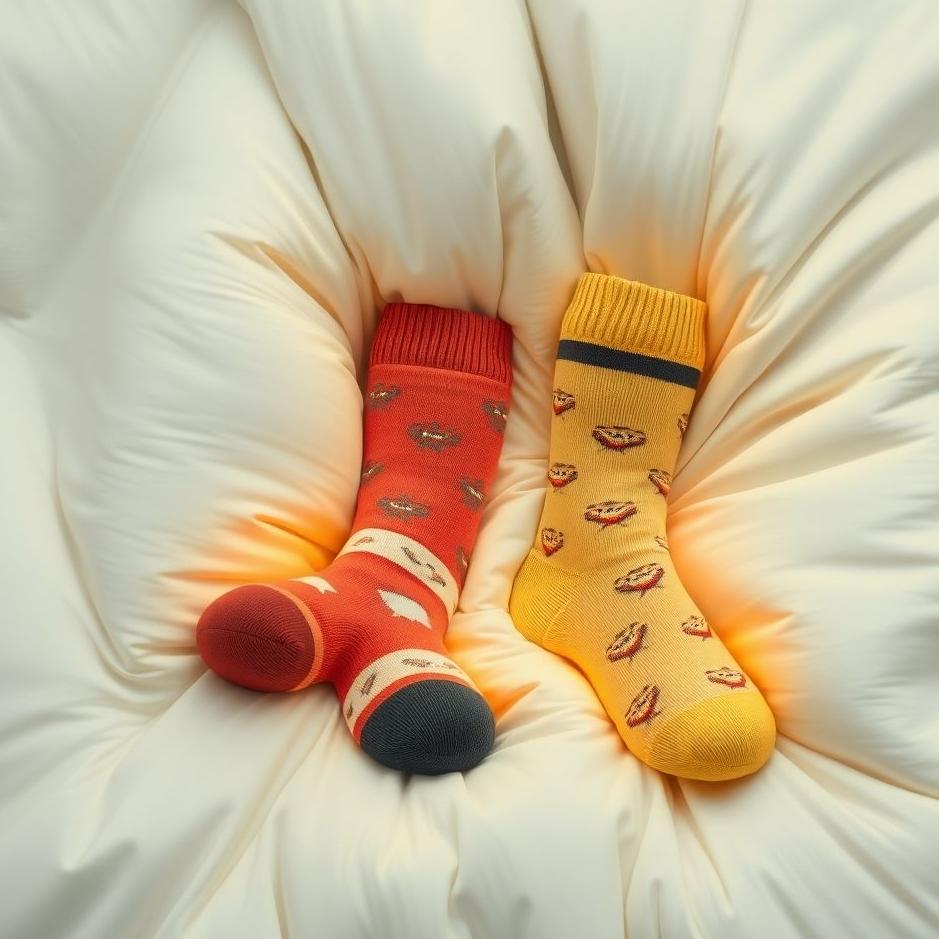 Dream : Two pairs of socks in a dream