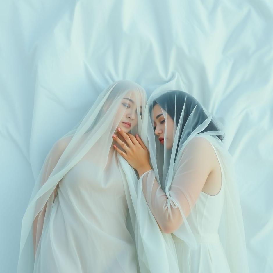 Dream : Two people covering up in a dream