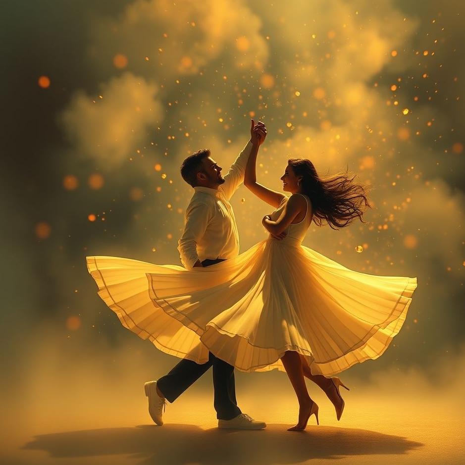 Dream : Two people dancing in a dream