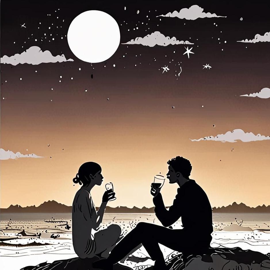 Dream : Two people drinking in a dream