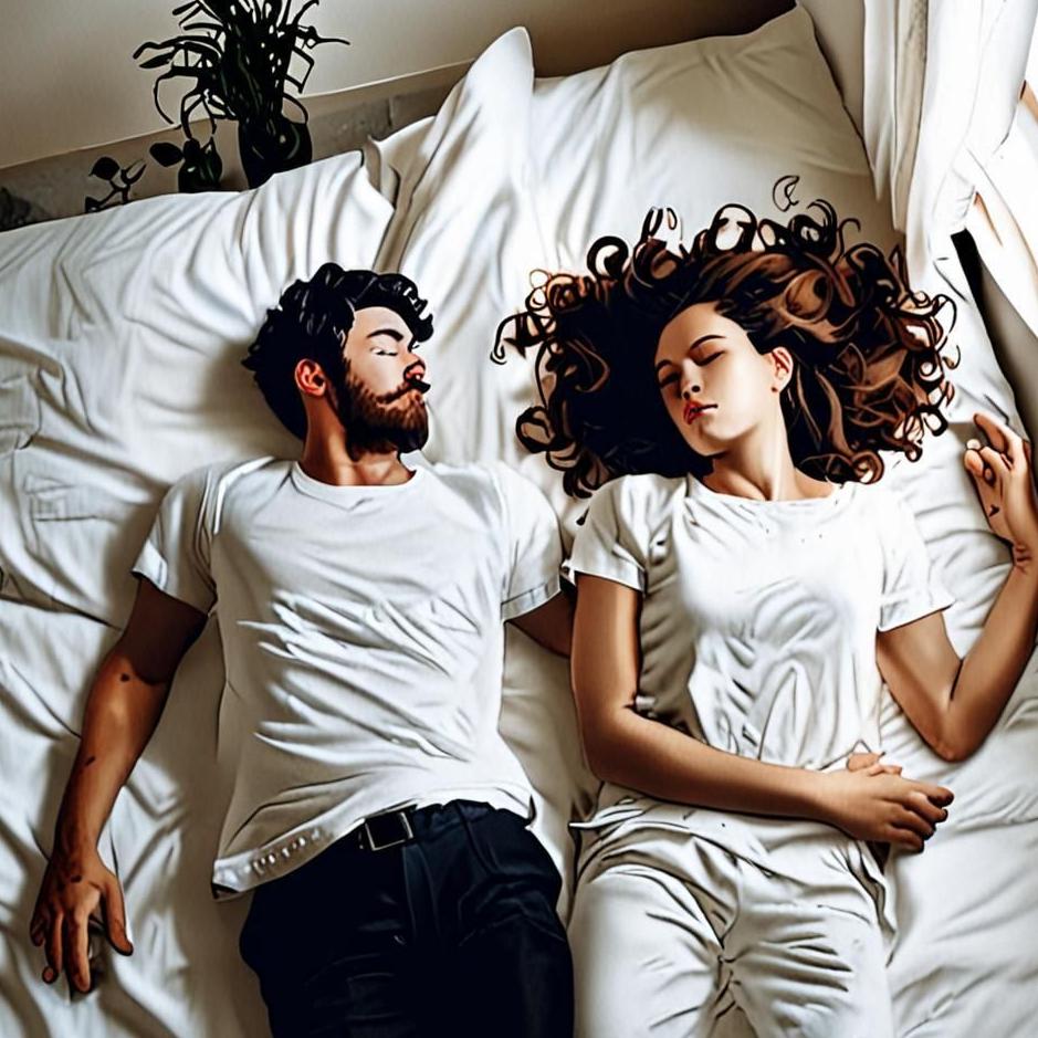 Dream : Two people lying down in a dream