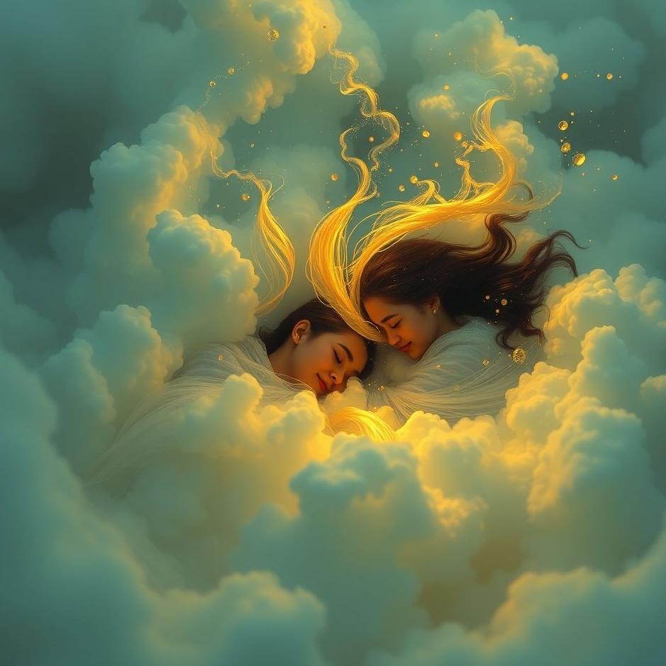 Dream : Two people playing in a dream