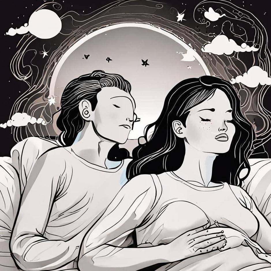 Dream : Two people pregnant in a dream
