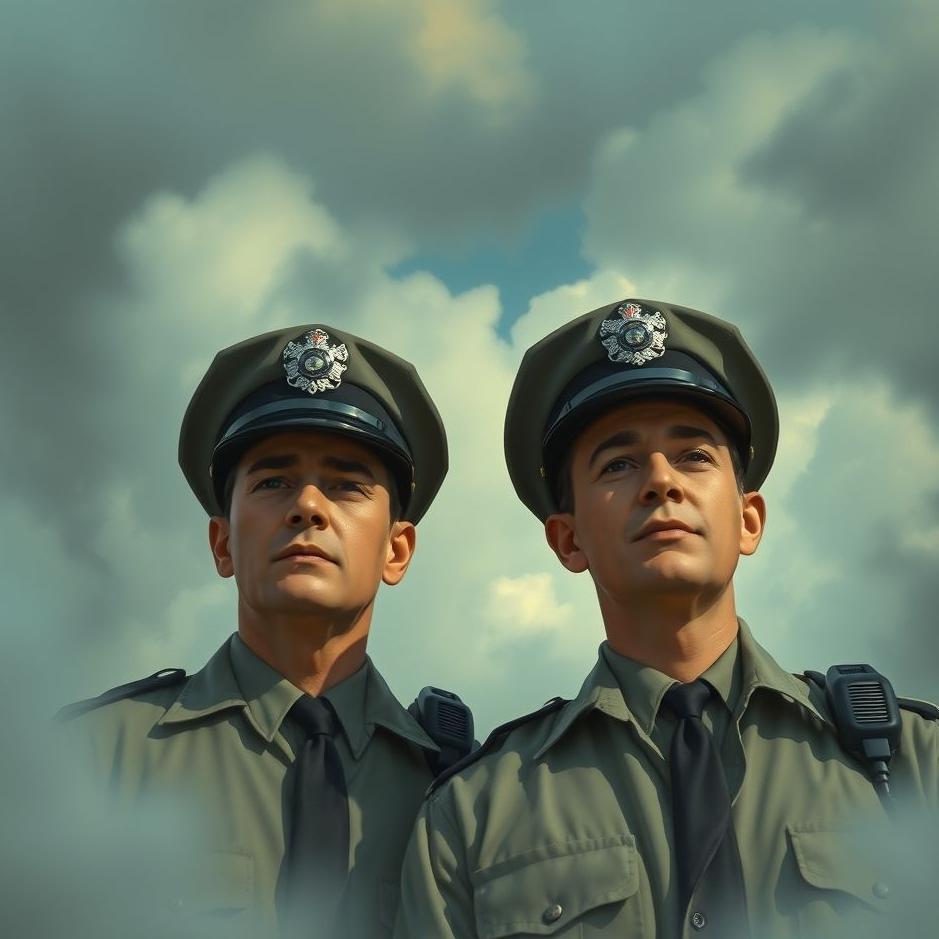Dream : Two plainclothes police officers in a dream