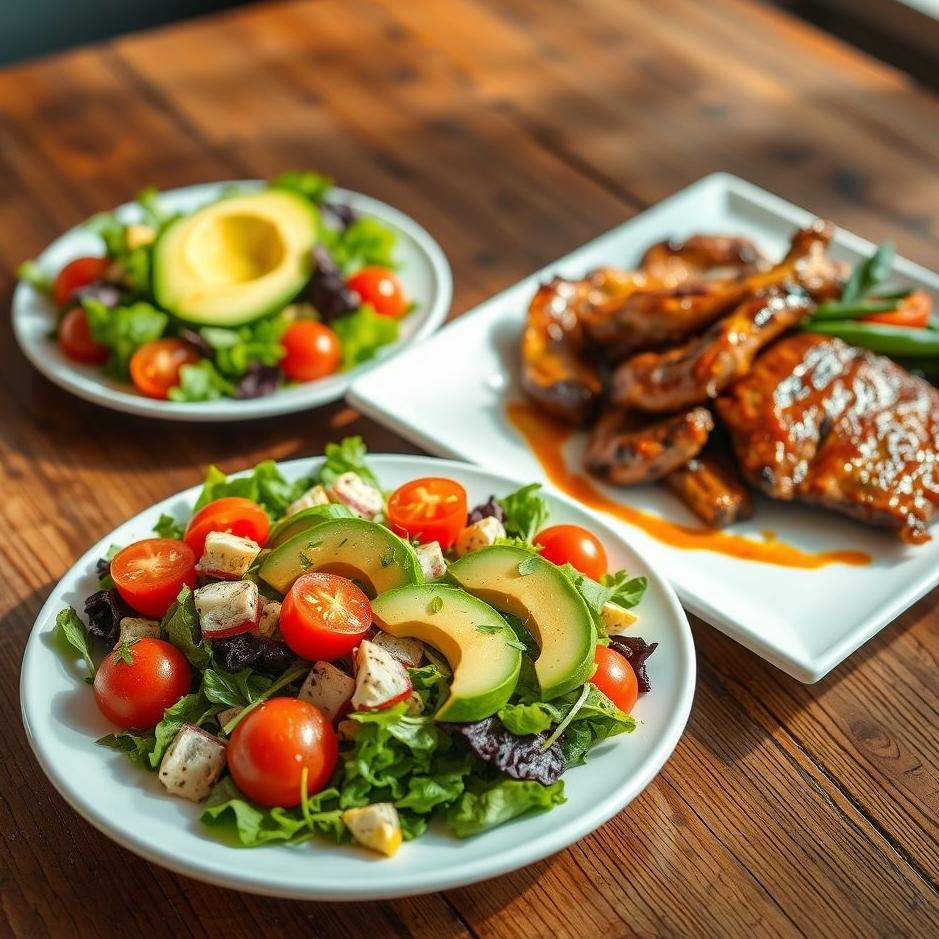 Dream : Two plates of food