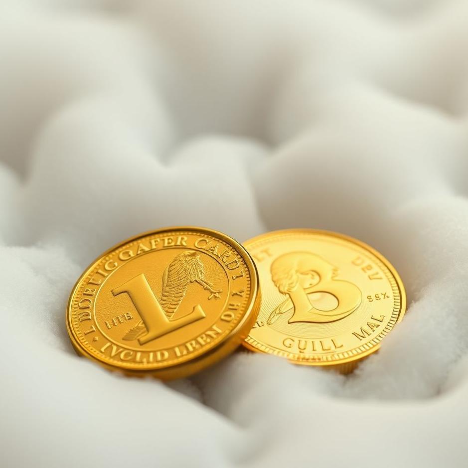 Dream : Two quarter gold coins in a dream