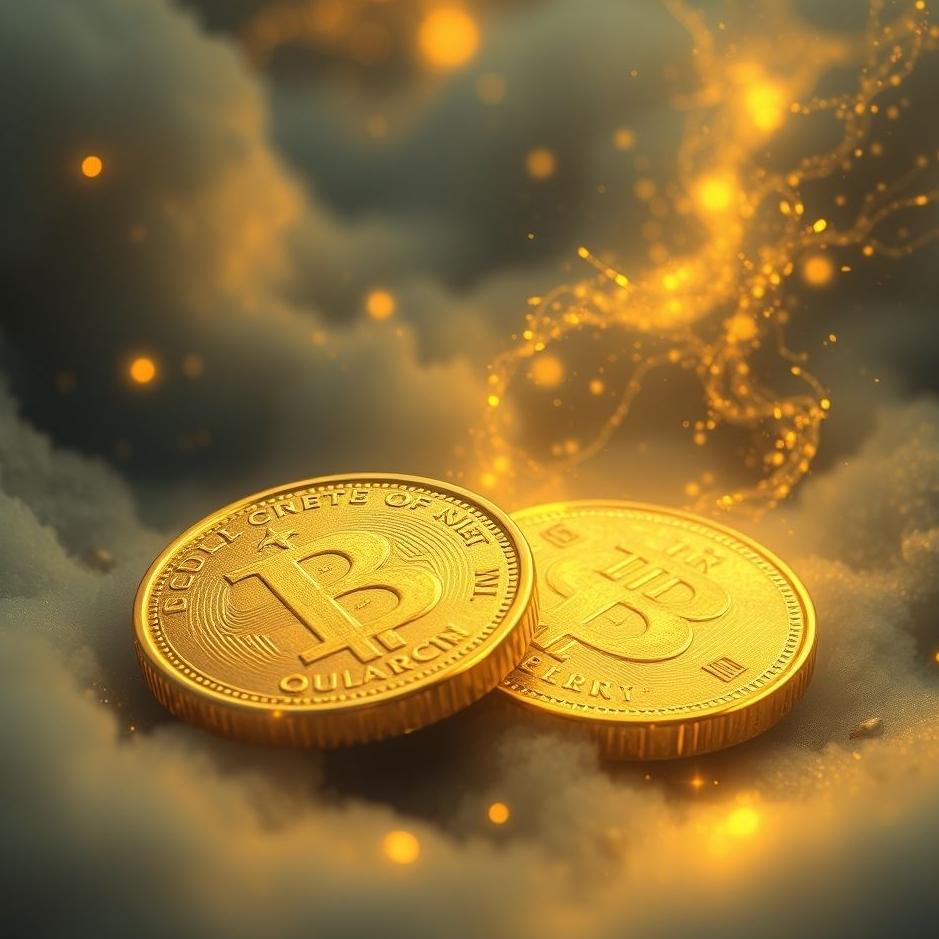 Dream : Two quarters of gold in a dream