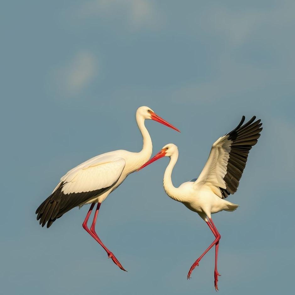 Dream : Two storks in a dream