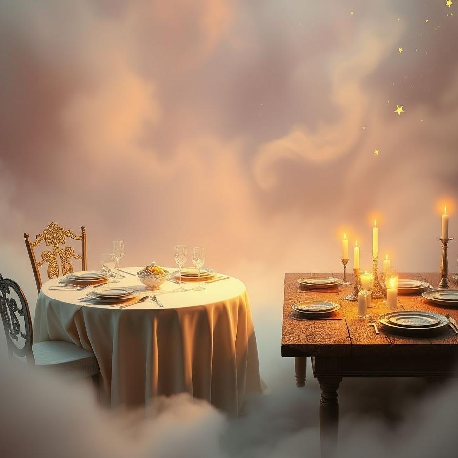 Dream : Two tables in a dream
