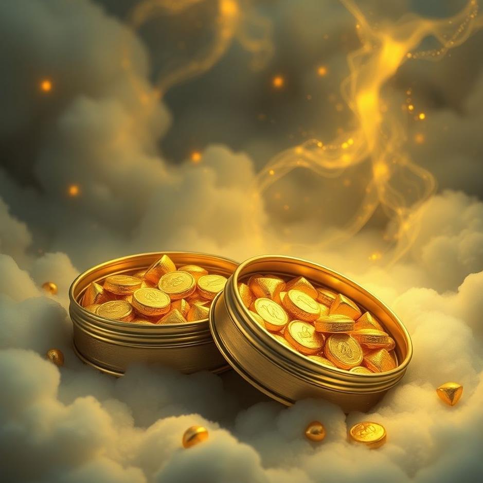 Dream : Two tins of gold in a dream