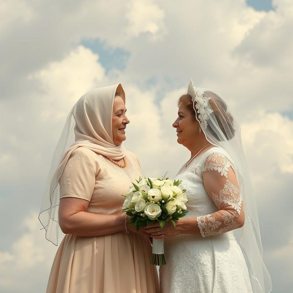 Dream : Two widows getting married in a dream