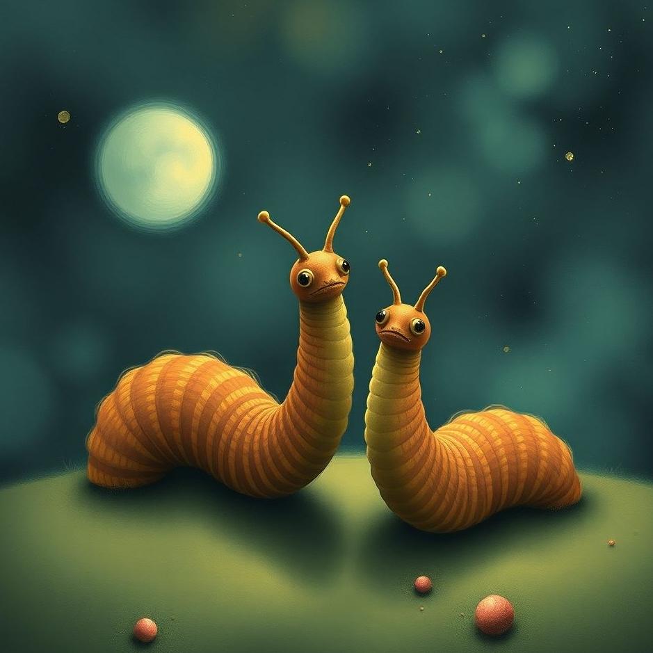 Dream : Two worms in a dream