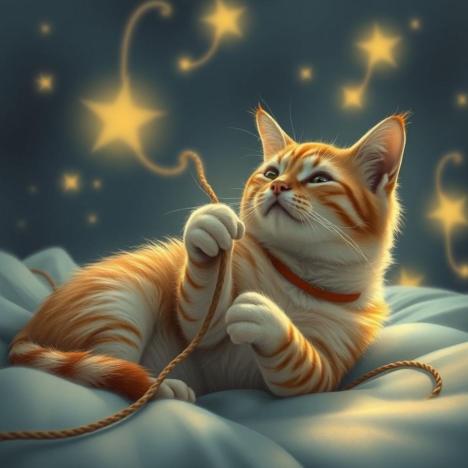 Dream : Tying a cat in a dream