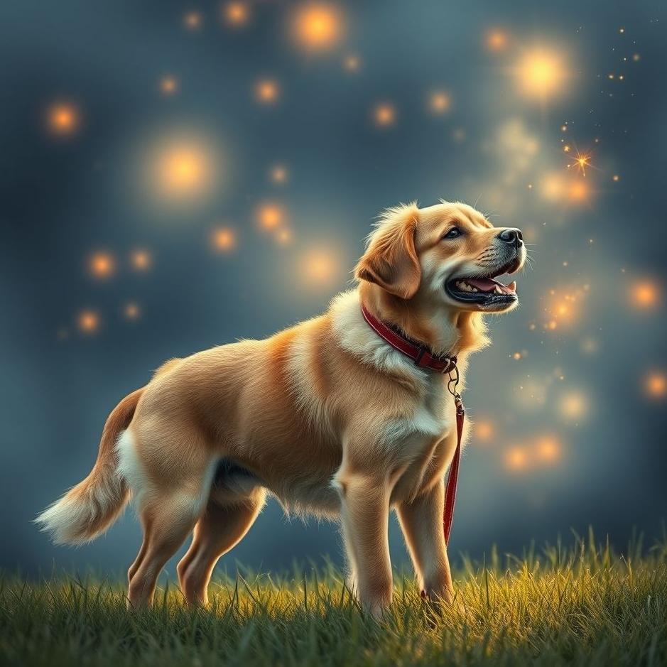 Dream : Tying a dog in a dream