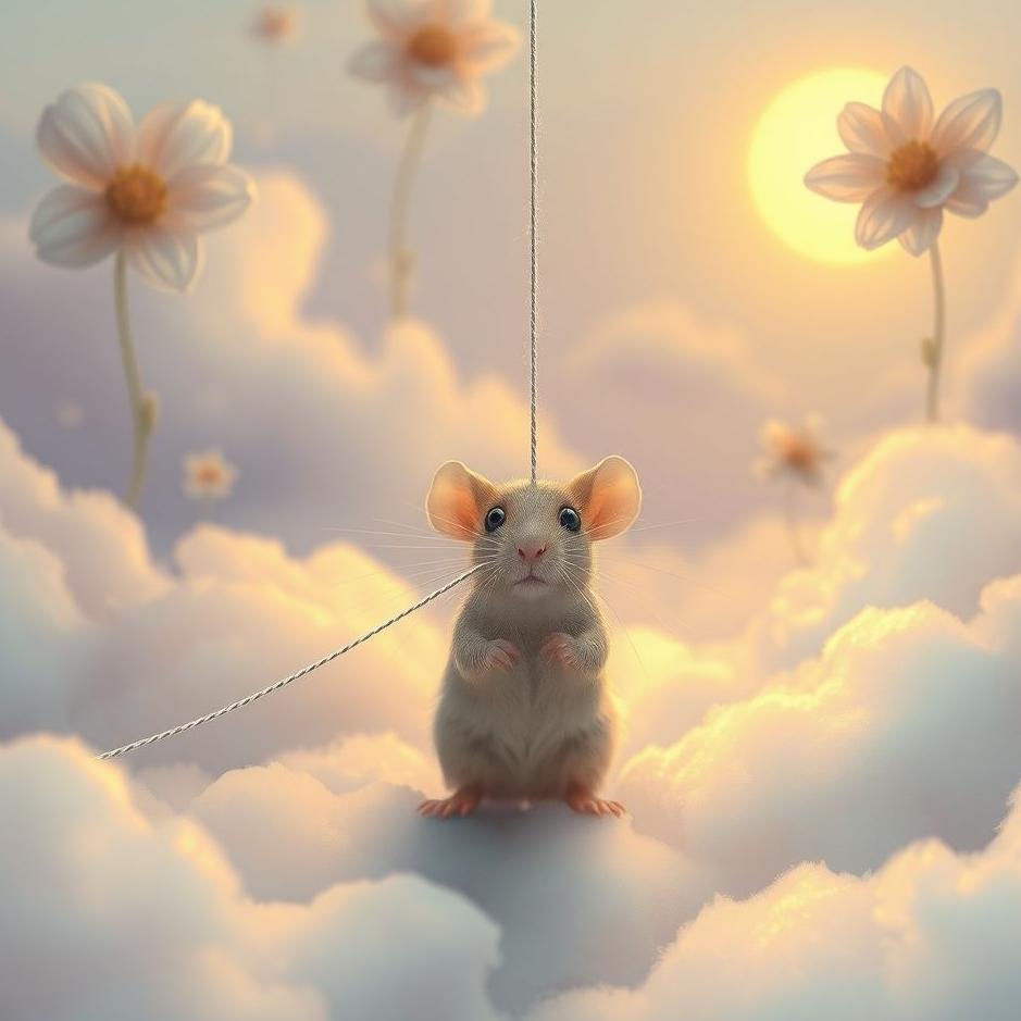 Dream : Tying a mouse in a dream