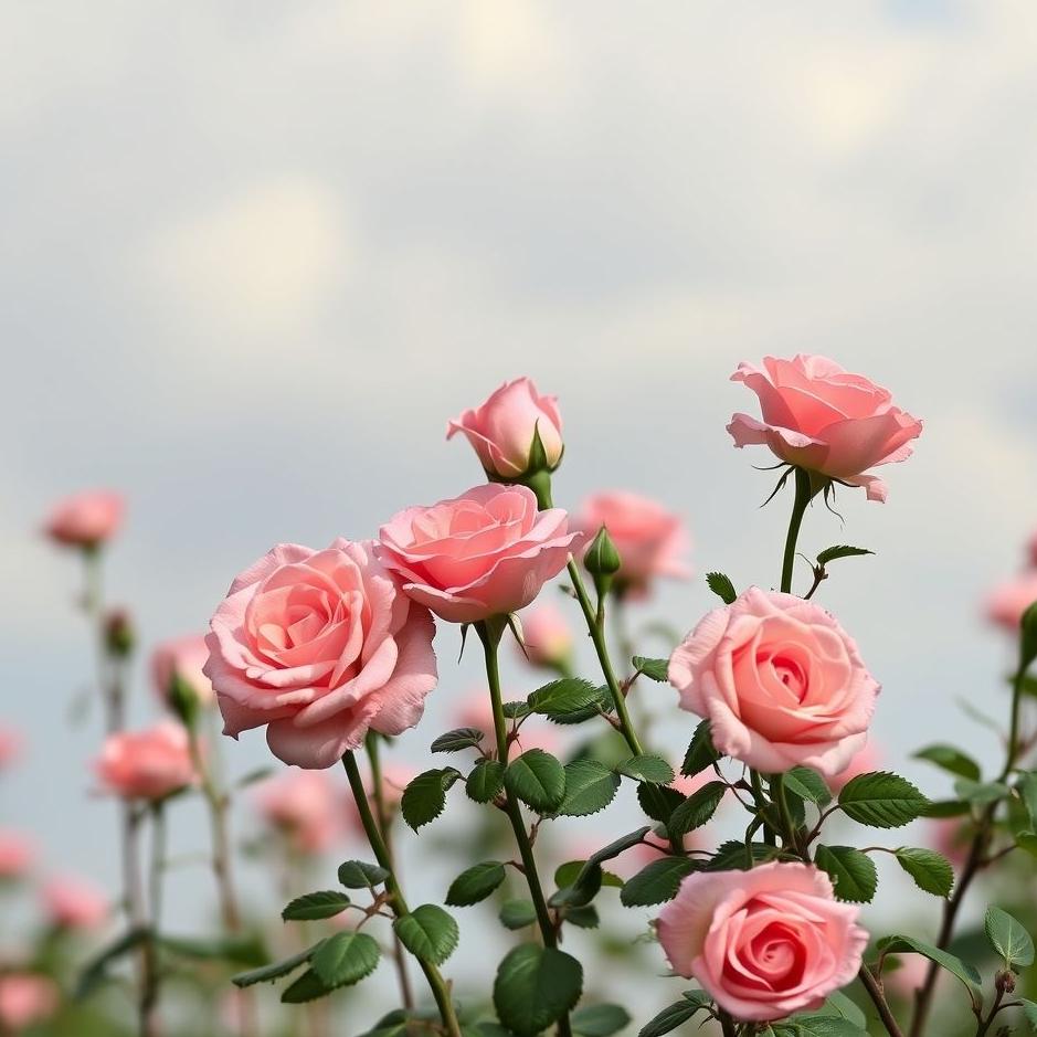 Dream : Tying roses in a dream