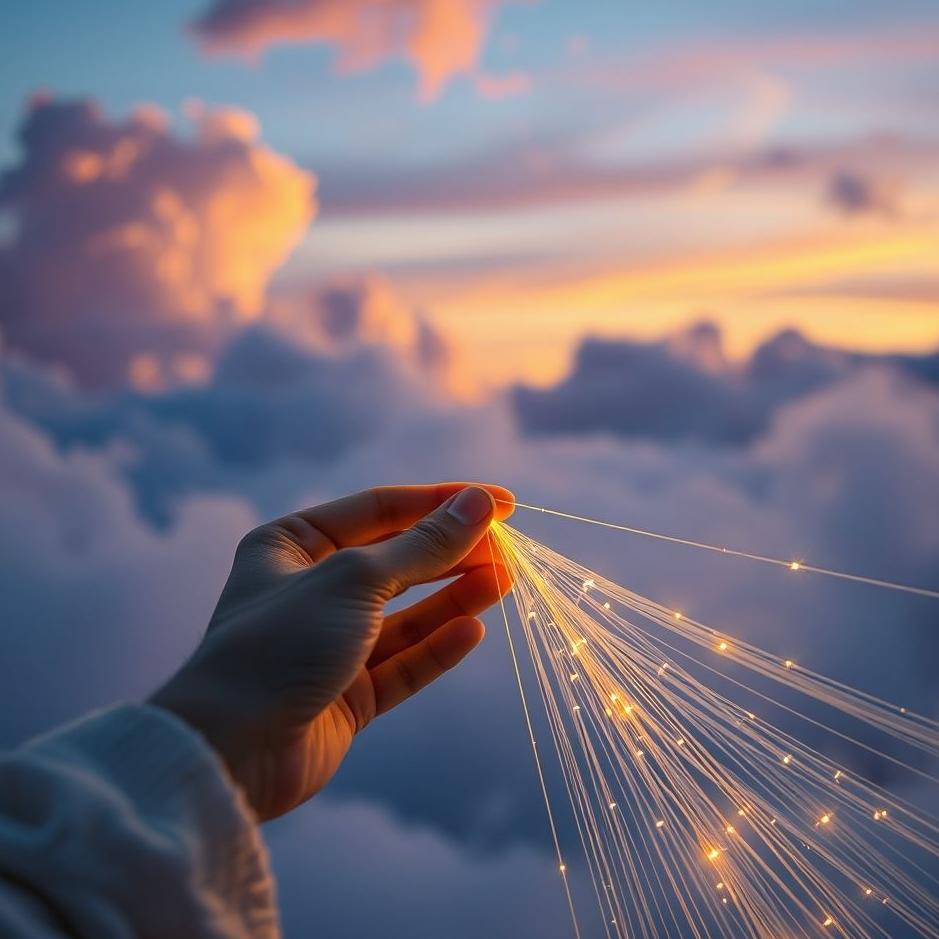 Dream : Tying thread in a dream