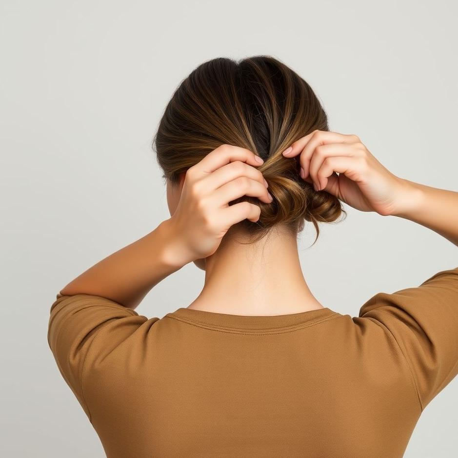 Dream : Tying up hair