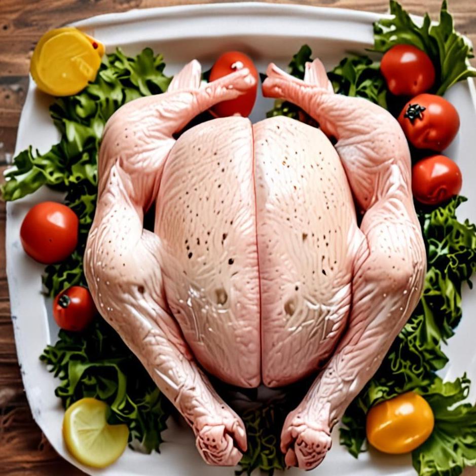 Dream : Uncooked chicken meat in a dream