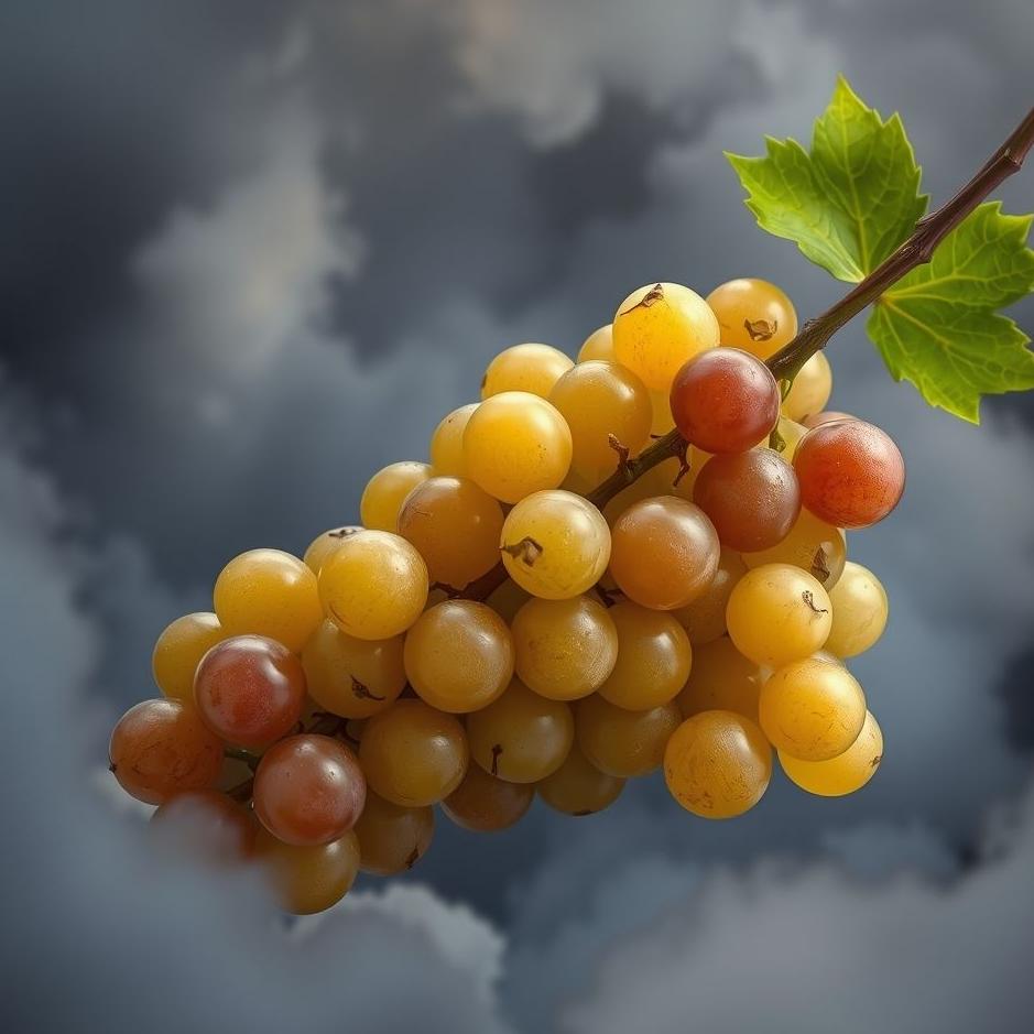 Dream : Uncooked grapes in a dream
