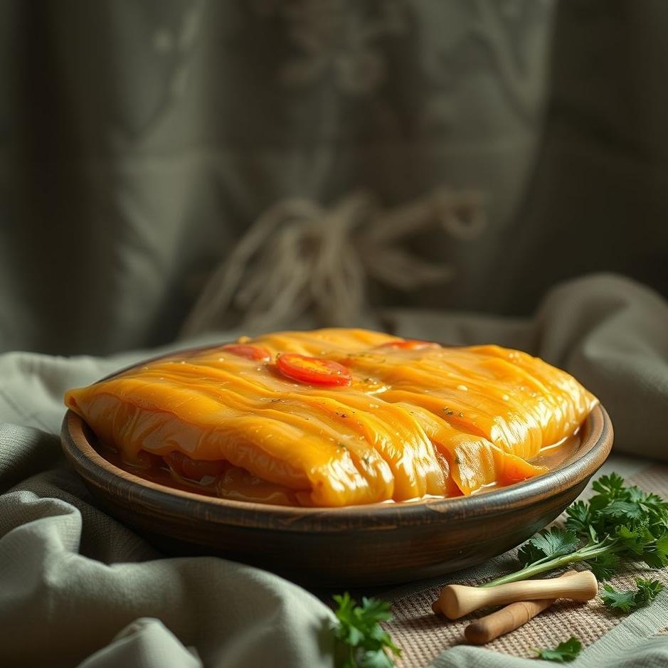 Dream : Uncooked sarma in a dream