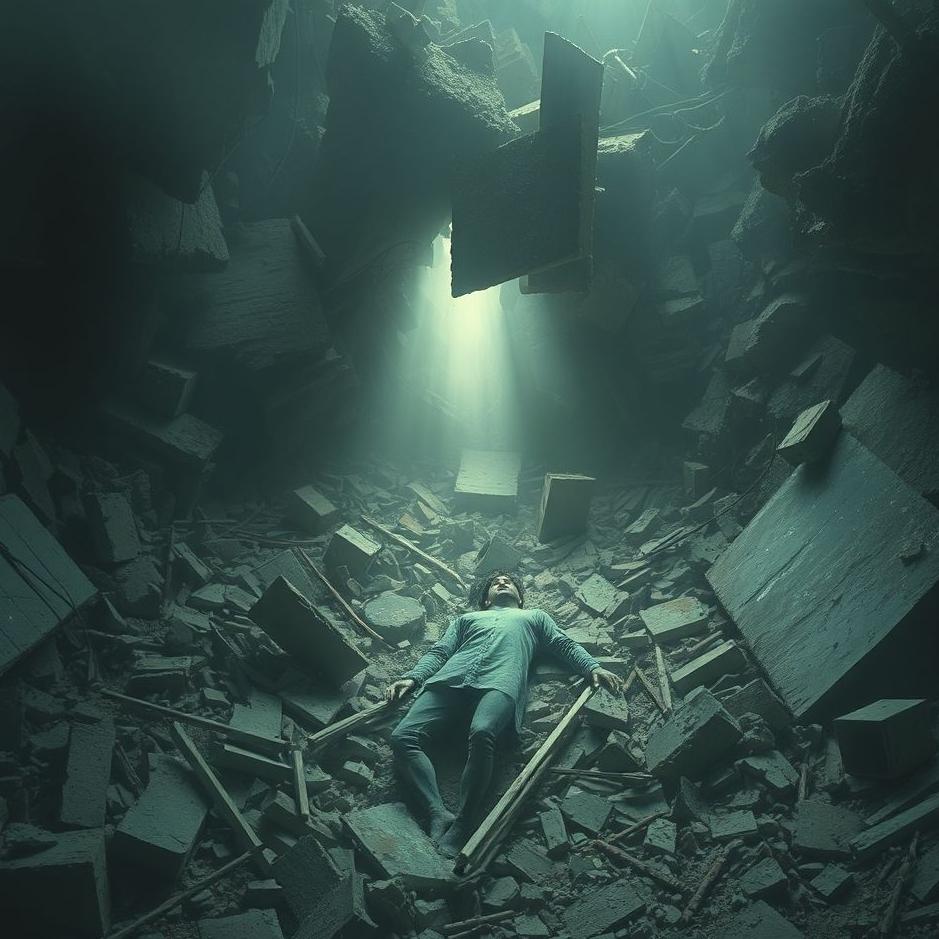 Dream : Under rubble in a dream