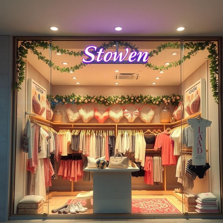 Dream : Underwear shop in a dream