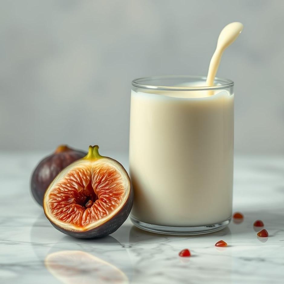 Dream : Unfinished fig milk in a dream