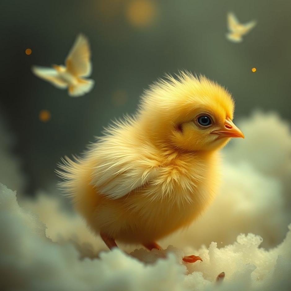 Dream : Unformed chick in a dream