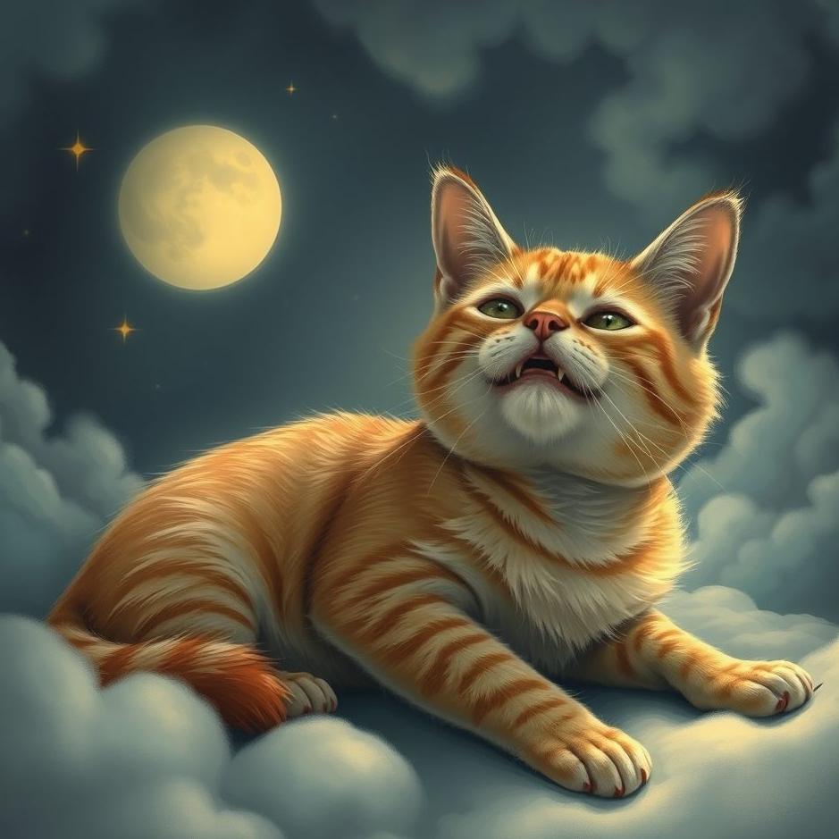 Dream : Unhealthy cat in a dream
