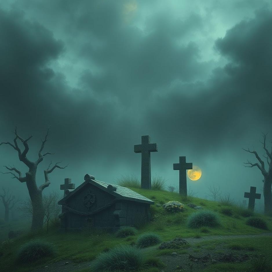 Dream : Unnamed grave in a dream