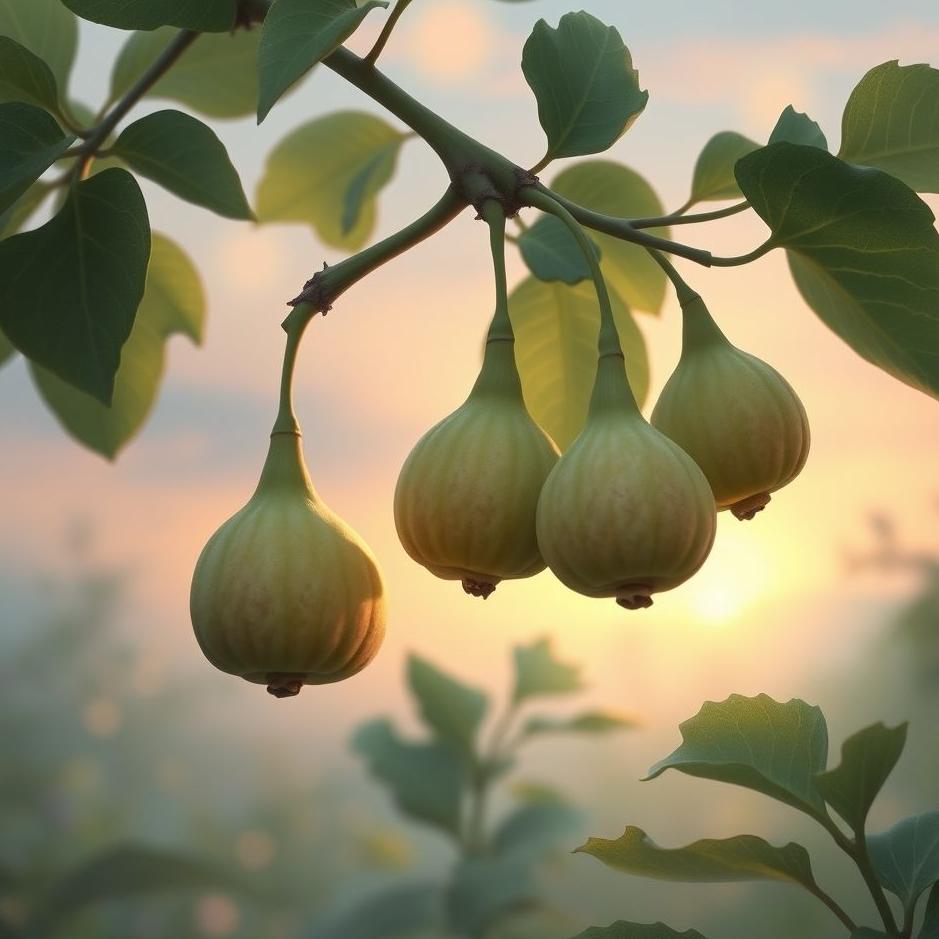 Dream : Unripe figs in a dream