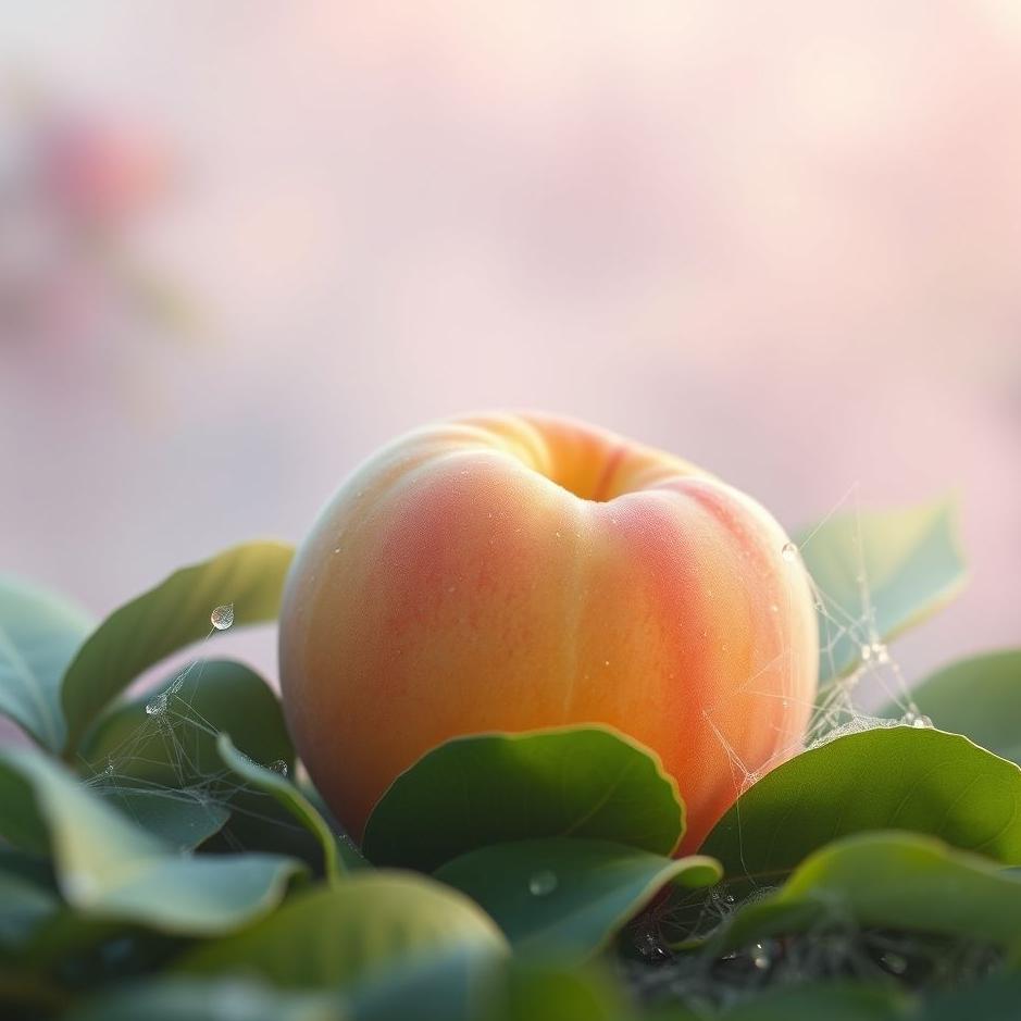 Dream : Unripe peach in a dream