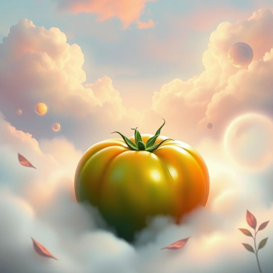 Dream : Unripe tomato in a dream