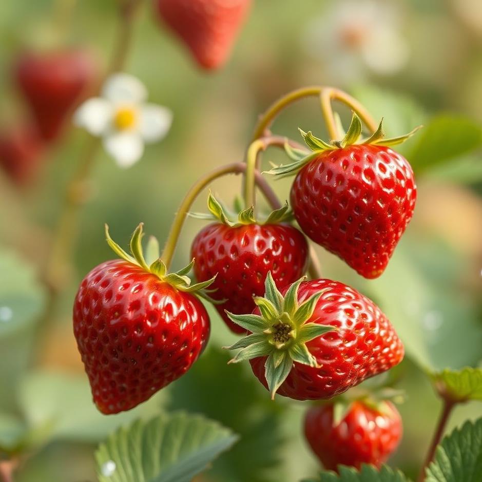 Dream : Unseasonal strawberries in a dream