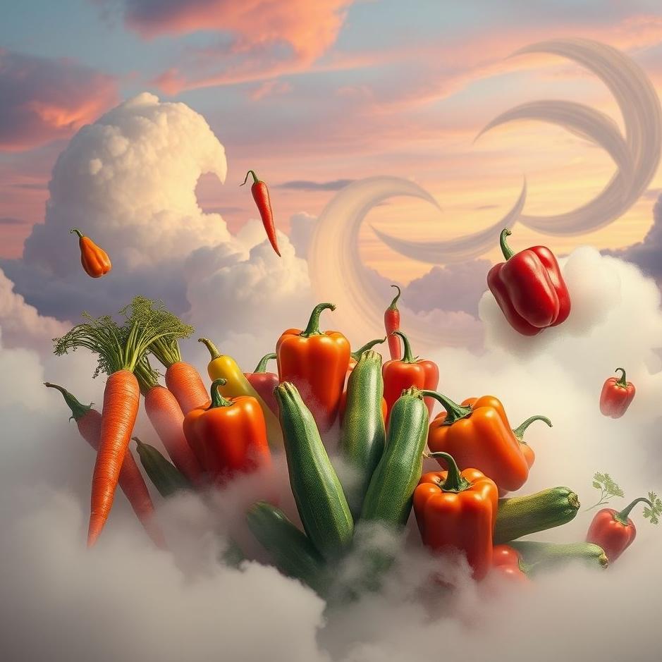 Dream : Unseasonal vegetables in a dream