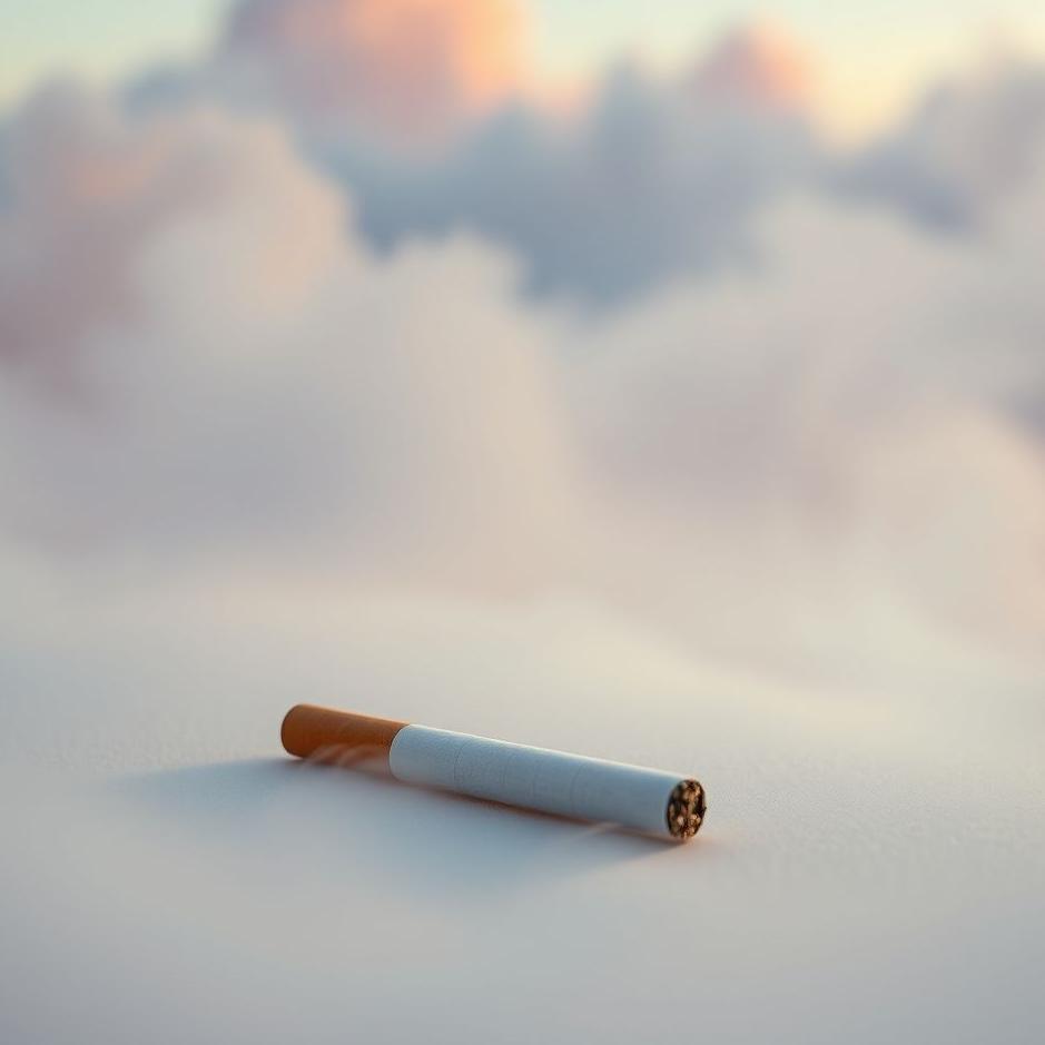 Dream : Unsmoked cigarette in a dream