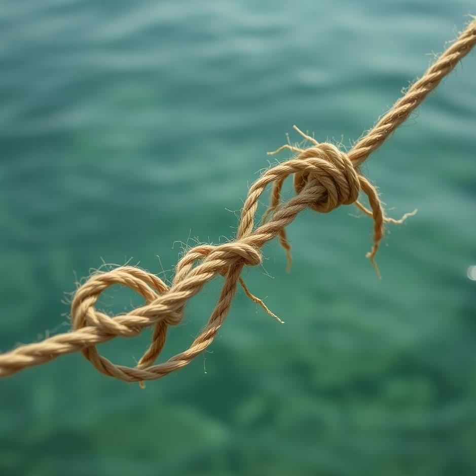 Dream : Untangled rope in a dream