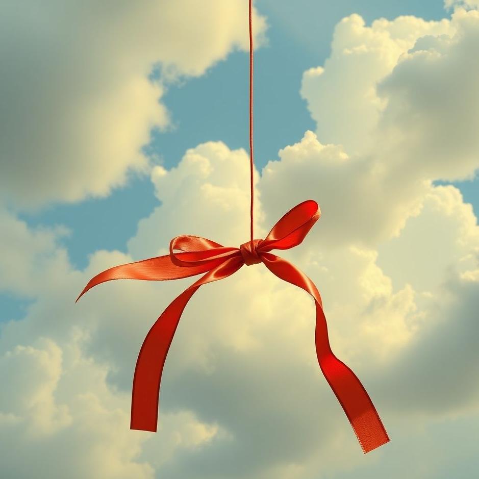 Dream : Untying a ribbon in a dream