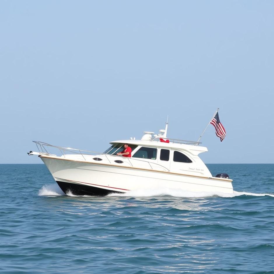 Dream : Using a boat 