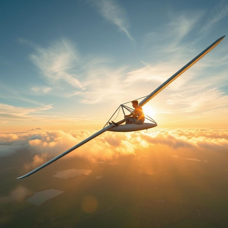 Dream : Using a glider in your dream
