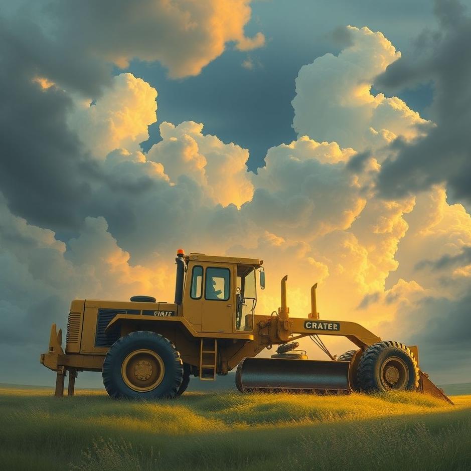 Dream : Using a grader in a dream
