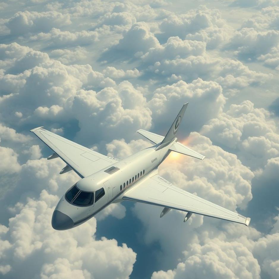 Dream : Using a jet in a dream