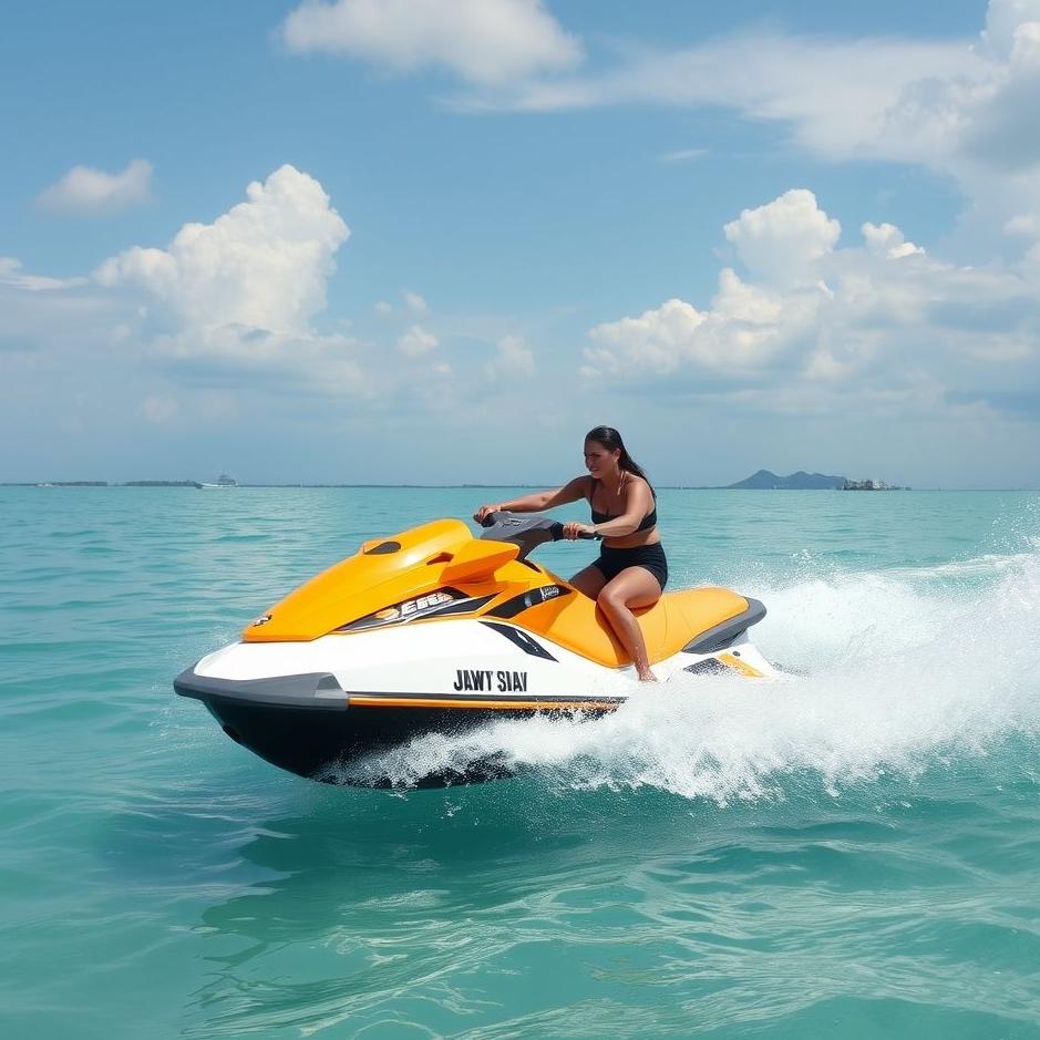 Dream : Using a jet ski in a dream