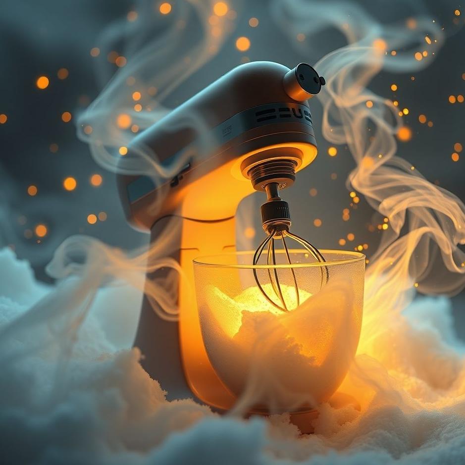 Dream : Using a mixer in a dream